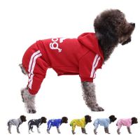 ZZOOI Adidog clothes Autumn And Winter New Pet Clothes Small Medium Clothes Luxury Dog Puppy Chihuahua Pet Warm Four-legged Sweater