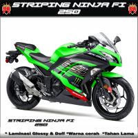 STRIPING STICKER DECAL VARIASI KAWASAKI NINJA FI 250 / NINJA 250 FI