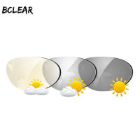 BCLEAR 1.61 Index Aspheric Transitions Photochromic Lenses Sunglasses Lens with Single vision lens Chameleon Gray Brown Myopia