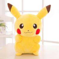 35ซม.คุณภาพสูงตุ๊กตาปิ๊กกาจูตุ๊กตาของเล่นยัดไส้ Pokemon ตุ๊กตาอะนิเมะของเล่นเด็กตุ๊กตาสำหรับเด็กของขวัญวันเกิดทารกอะนิเมะ