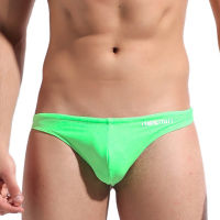 Sexy Men Swim Thong Desmiit Swimwear Mini Briefs Swimming Trunks Swimsuit Surf Suit Micro Bikini Man Beach Shorts Tanga