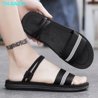 2023 word procrastinates male antiskid odor-proof outdoor summer leisure two cool slippers sandals