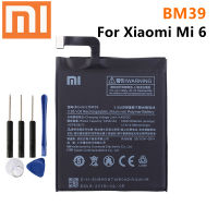 (มีในสต็อก) BM39 Xiao Mi 100 แบตเตอรี่เดิมสำหรับ Xiaomi 6 Mi 6 Mi6 BM39ศัพท์ที่มีคุณภาพสูงเปลี่ยนแบตเตอรี่ + เครื่องมือ3350มิลลิแอมป์ชั่วโมง **