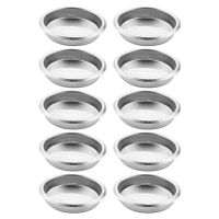 10X 58mm Coffee Machine Blank Filter/Stainless Steel Backwash Cleaning Blind Bowl Coffee Machine Accessories