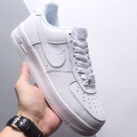 [Mmdh Gold] N --- ike Air Force 1 White Mens Canvas Shoes Outdoor Leisure Sports Loafers Running Shoes