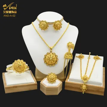 Hot Sale Fashion Woman Necklace Jewelry Set Face Shape Chain Pendant Design  Big Earring Square Ring Gift Free Shipping