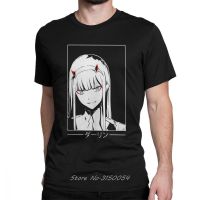 [S-5XL]เสื้อยืด ผ้าฝ้าย พิมพ์ลายการ์ตูนอนิเมะ Darling In The Franxx Zero Two สวมใส่สบาย 2023  97QP