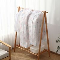 Hanging Clothes Storage Bag Clothing Dust Cover Bag Foldable Dustproof Bag Suit Dress Jacket Garment Cover Wardrobe Organizer Wardrobe Organisers