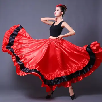 Flamenco Dance Skirts and Dresses at DancewearDeals.com