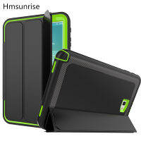 Hmsunrise สำหรับเคส SM-T580สำหรับ Samsung Galaxy Tab A 10.1 T580 T585เด็กปลอดภัยกันกระแทก T PU ฝาครอบป้องกันเต็มรูปแบบสำหรับ SM-T585