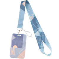 Gym Cell Phone Lanyards Badge Holder Card Holder Keychain Keys ID Card Lanyard Card Holder Phone Hanging Rope