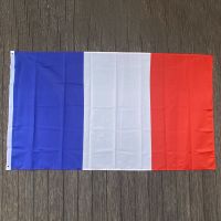 free  shipping  xvggdg  France flag Banner  90*150cm Hanging National flag France Home Decoration French flag Mobile Accessories