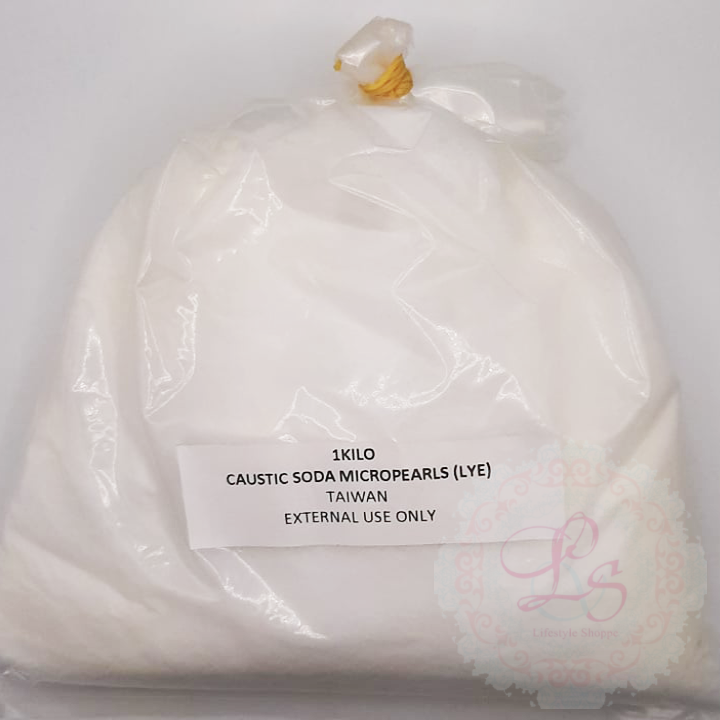 1kg lye or caustic soda pearl soap making raw material for cleaning