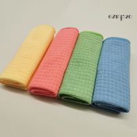 ﹉✚▨ Gz 4Pcs Kitchen Strong Water Absorbent Cleaning Microfiber Plate Dish Cloth Towel