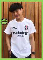 Rudedog เสื้อคอกลม ชาย หญิง  รุ่น United  สีขาว