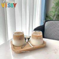 【CW】☄  Transparent Glass Cup Heat-resistant Durable Drinkware Same Mountain