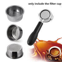 51Mm Double-Cup Coffee Machine ตะกร้ากรองแรงดันสำหรับเครื่องชงกาแฟในครัวเรือนอะไหล่กาแฟแรงดันไม่2-Cup