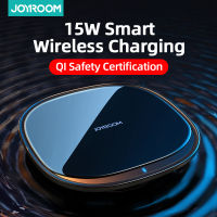 Joyroom 15W Qi Pengecas Tanpa Wayar untuk 12 Pro Cepat Tanpa Wayar Cepat Mengecas Pad Pengecas Efon untuk S20 Samsung