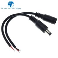 ▫☸๑ 1Set 5.5x2.1 Plug DC male or Female Cable Wire Connector For 3528 5050 LED Strip Light For diy