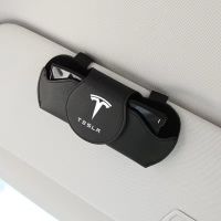 Car Glasses Case Holder Multi-function Clip for Tesla Model 3 Model X Model S Model Y Car Accessories