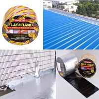 Aluminum foil asphalt selfadhesive waterproof tape leak repair self-adhesive tape color steel tile ship leak repair special tape Adhesives  Tape