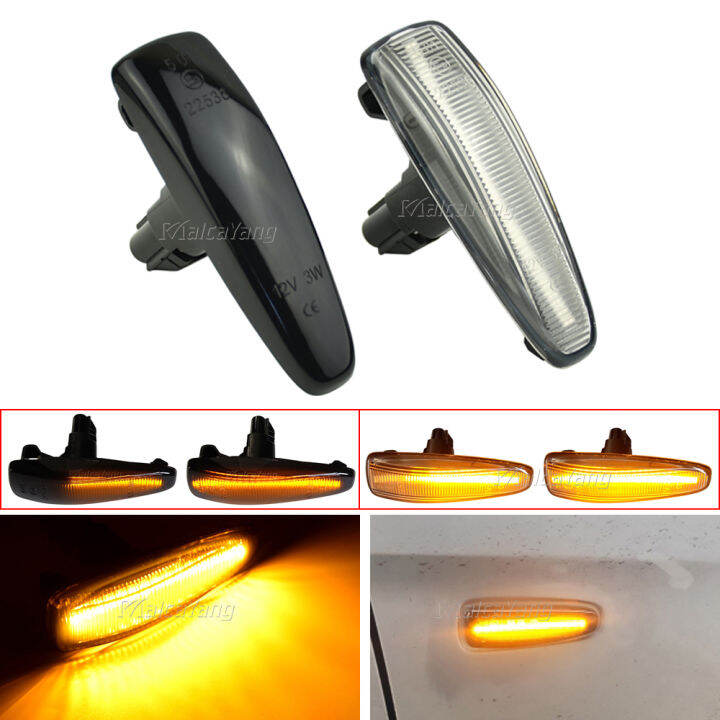 LED Dynamic Turn Signal Side Marker Sequential Light For Mitsubishi ...