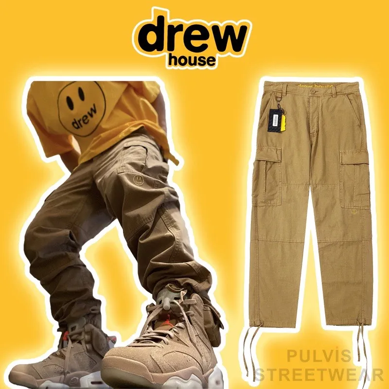 Buy YELLOW LOW-RISE LOOSE CARGO PANT for Women Online in India