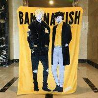 [COD] Banana fish cartoon anime new single-sided flannel office dormitory nap warm quilt