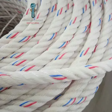 15 METER) Nylon P.E Rope Nylon Polyethylene Rope / Tali Lembu 4mm