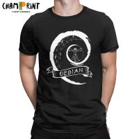 Cotton Shirt Man Linux | Shirt Linux Plus Size | Linux Debian Shirt | Debian Linux Tshirt XS-6XL