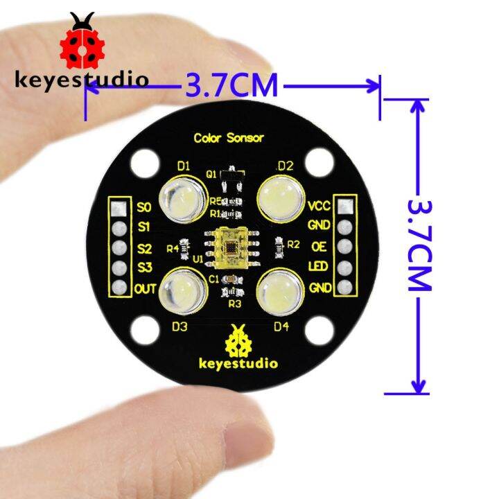 keyestudio-tcs3200โมดูลตรวจจับเซนเซอร์ตรวจจับสี-arduino