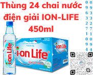 Thùng 24 chai nước điện giải ion kiềm akaline I