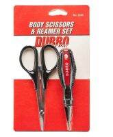 ที่คว้านใบพัด + กรรไกร Dubro RC Body Reamer &amp; Scissor Set DUB2330 อุปกรณ์เครื่องมือ