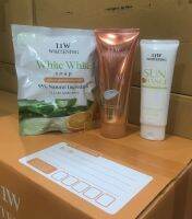 จัดมาให้ลงตัวมากโลชั่น+สบู่+กันแดด 11w cream+sunsrange whitwteningวันวันดับบิว( 1set)