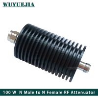 100W N Type Connector RF Attenuator DC-3Ghz/4Ghz Male Plug to Female Jack RFcoaxial Power 50ohm 1db10db15db20db30db40db50db60db Electrical Connectors