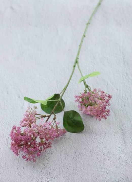 ayiq-flower-shop-ประดิษฐ์2หัวเชือกผูกรองเท้าป่าดอกไม้พลาสติกสาขาดอกไม้พืชปลอมงานแต่งงานตกแต่งบ้านดอกไม้การจัดดอกไม้