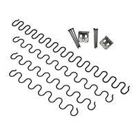 5 Sets Upholstery Zig Zag Springs Metal Sofa Couch Recliner Chair Settee Coil Seat Back Repalcement Repair Kit