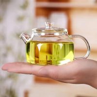 【CW】 200ML Transparent Glass Jug Heat-Resistant Kung Fu Pot Decanter Teaware