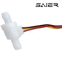 Small Water Flow Switch Pressure Resistance Food Grade POM Material Hall Principle Sensor Of Coffee Machine