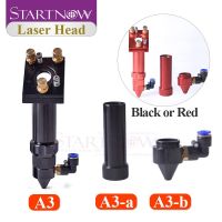 ชุดหัวเลเซอร์ CO2พร้อมอุปกรณ์โฟกัสและ3Rd กระจกติดและหัวฉีดลม CO2เลเซอร์เจ็ทสำหรับเครื่องเลเซอร์ชิ้นส่วนเครื่องจักรกล