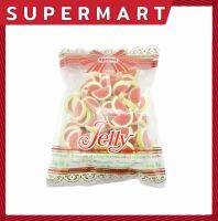 SUPERMART Queen Jelly Fancy Fruit Watermelon Flavoured Gelatin 500g #1115324 แฟนซีฟรุตตี้ วุ้นเจลาตินสำเร็จรูป มาร์ชแมลโลว์ กลิ่นแตงโม ตราควีน 500ก