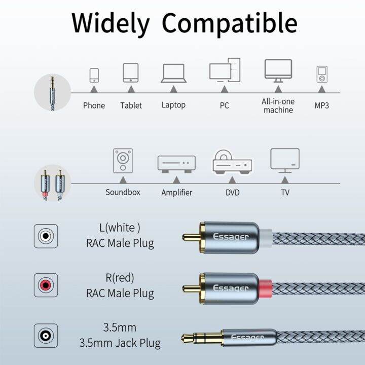 chaunceybi-essager-cable-3-5mm-jack-to-2-aux-audio-3-5-mm-2rca-male-splitter-for-tv-apple-tv-wire-cord