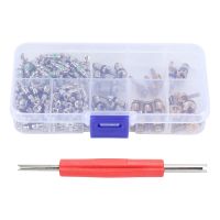 135 Pcs Auto Air Conditioning A/C Valve Core R134 Remover Assortment Kit For Toyota Honda Lexus Nissan Hyundai Gm Ford Chrysler