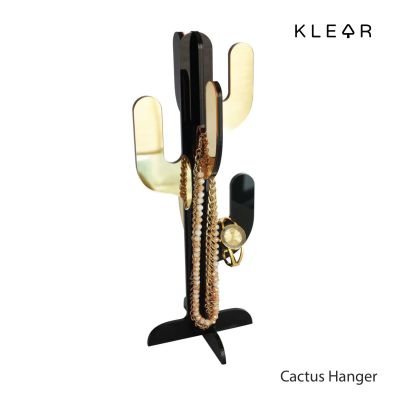 KlearObject Cactus Hanger ที่แขวนเครื่องประดับ แขวนสร้อย แขวนนาฬิกา ที่แขวนของใช้อะคริลิค ต้นกระบองเพชร : K362 พร้อมส่ง