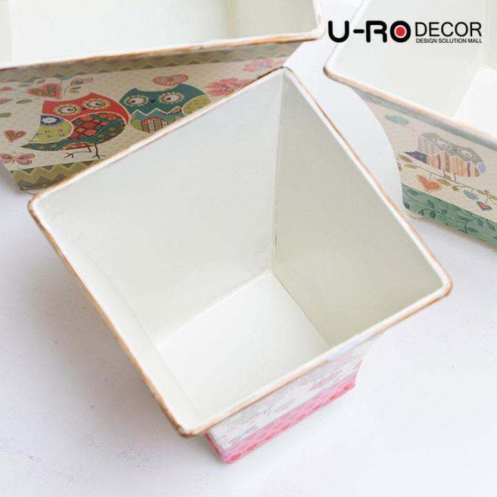 u-ro-decor-รุ่น-nokhook-s-กระถางดอกไม้-สีแดง