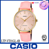 นาฬิกาCasio Standard นาฬิกาข้อมือสุภาพสตรี รุ่น LTP-VT01GL LTP-VT01GL-4B หน้าโรมัน ของแท้100% ประกันศูนย์CASIO 1 ปี จากร้าน M&amp;F888B