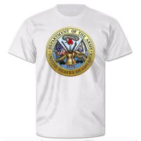 JHPKJDepartment Of The Army United States Amerika Armee Wappen - T Shirt  Mens 100% Cotton Casual T-shirts Loose Top Size S-3XL 4XL 5XL 6XL