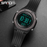 SANDA Top Luxury Sports Watches Men Waterproof LED Digital Watch Fashion Casual Mens Wristwatches Clock Relogio Masculino