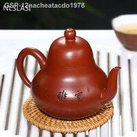 กาต้มน้ำ12nacheatacdo197 8กาน้ำชาดินเผากาน้ำชา Yixing จีน Dahongpao Teaware ของขวัญกำหนดเอง Tie Guanyin 190Ml