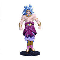 20ซม. Bandai dbz broly Action FIGURE Super Saiyan ของเล่นรถตกแต่งภายในตุ๊กตาเครื่องประดับ PV C รุ่นเด็กของขวัญ